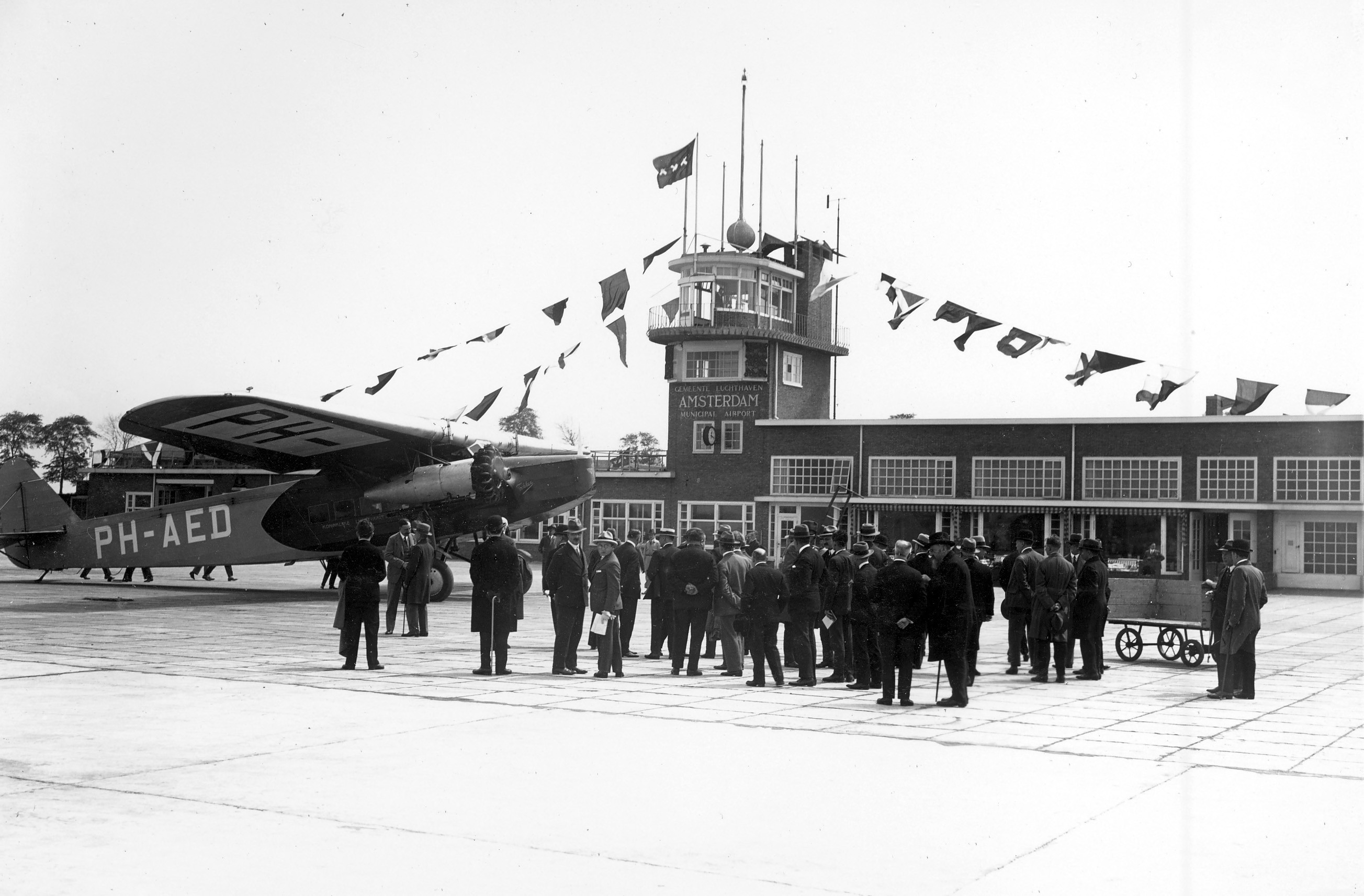 Het moerassige weiland dat Schiphol werd